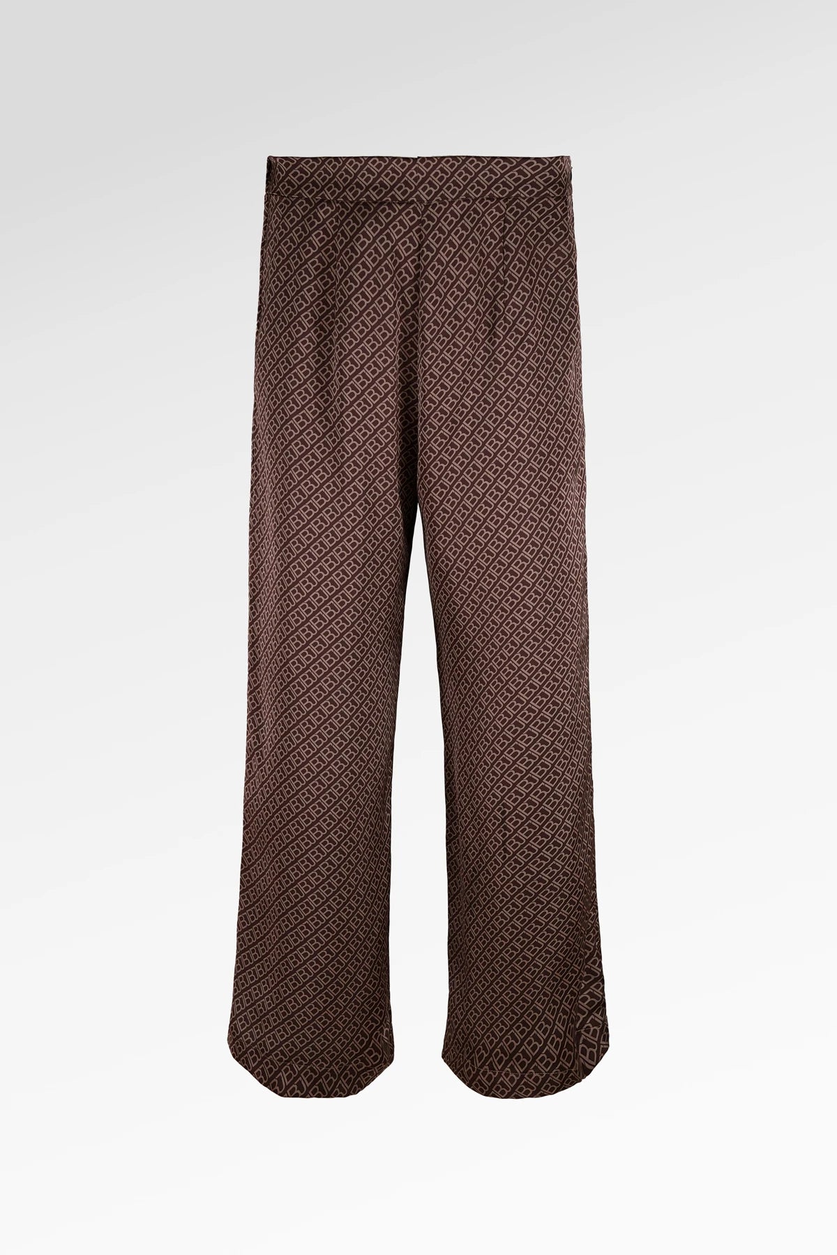 Mono Diagonal Pants - Berry