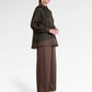 Mono Diagonal Pants - Berry