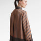 Mono Line Satin Shirt - Black