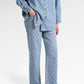 Mono Stripes Denim Pants - Timeless Blue