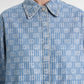 Mono Stripes Denim Shirt - Timeless Blue