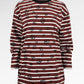 Mono Stripes T-Shirt - Choco