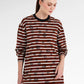 Mono Stripes T-Shirt - Choco