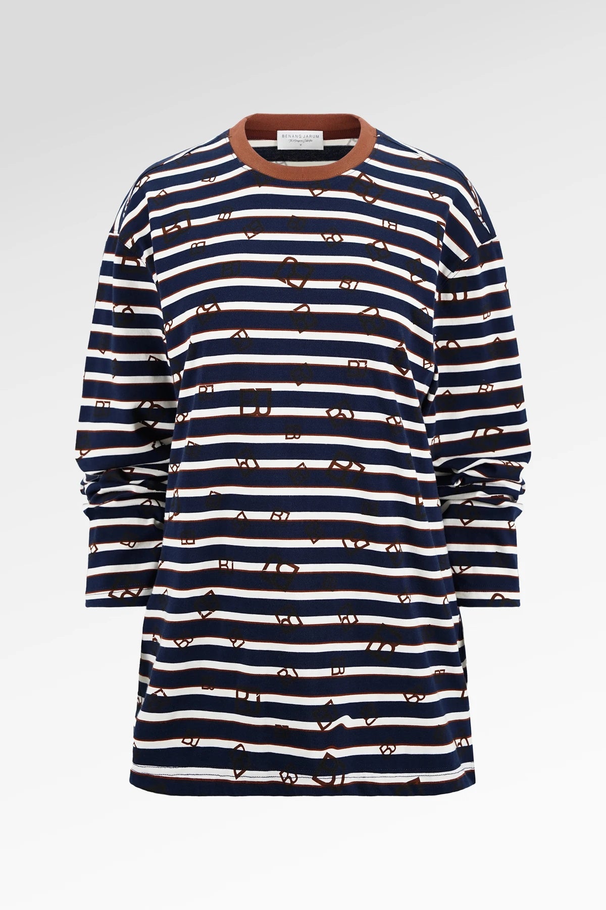 Mono Stripes T-Shirt - Navy