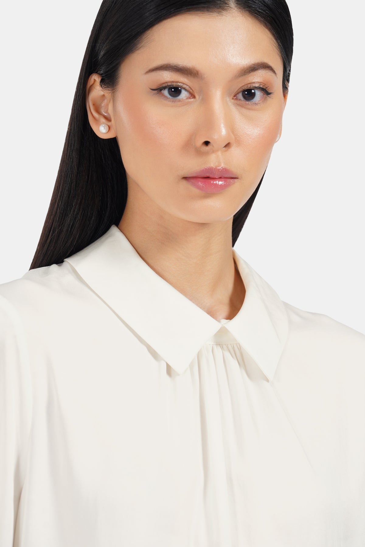 Maddy Flowy Blouse - Off White