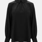 Maddy Flowy Blouse - Black