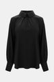 Maddy Flowy Blouse - Black