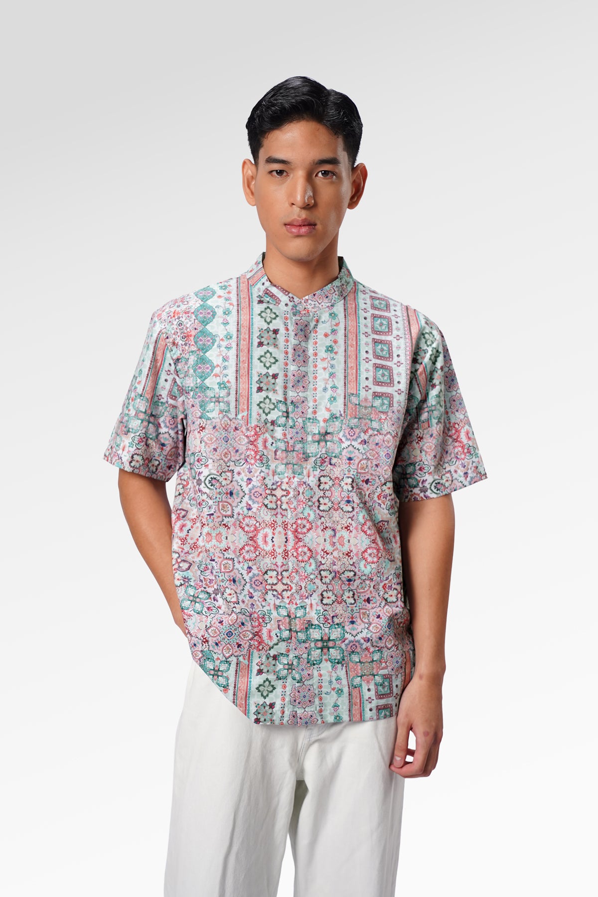 Marchesa Men Shirt - Zellige