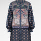 Marchesa Tunic Shirt - Majorelle