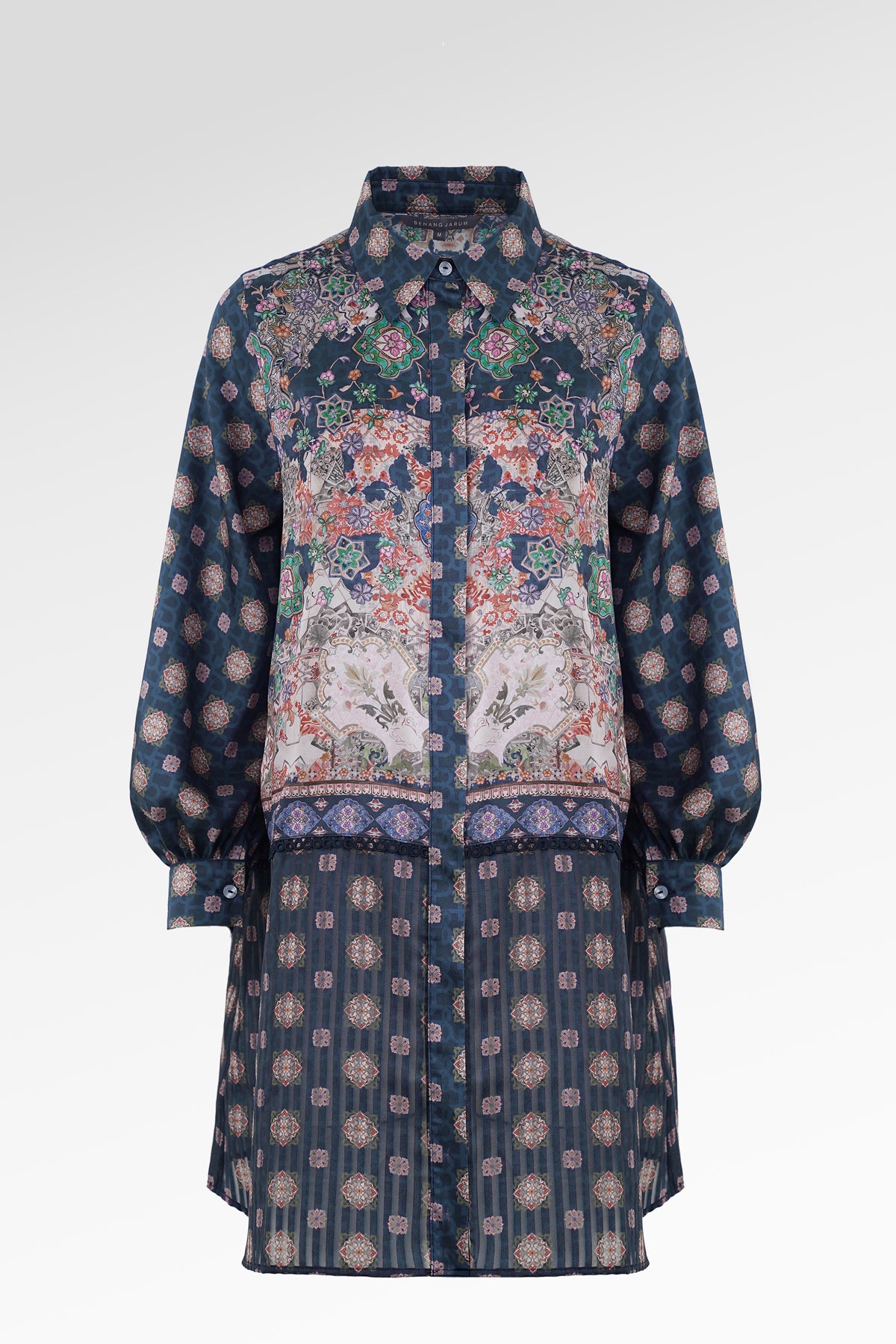 Marchesa Tunic Shirt - Majorelle