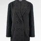 Margot Beaded Blazer - Black