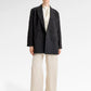 Margot Beaded Blazer - Black