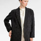 Margot Beaded Blazer - Black