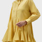 Mary Ruffle Shirt - Yellow