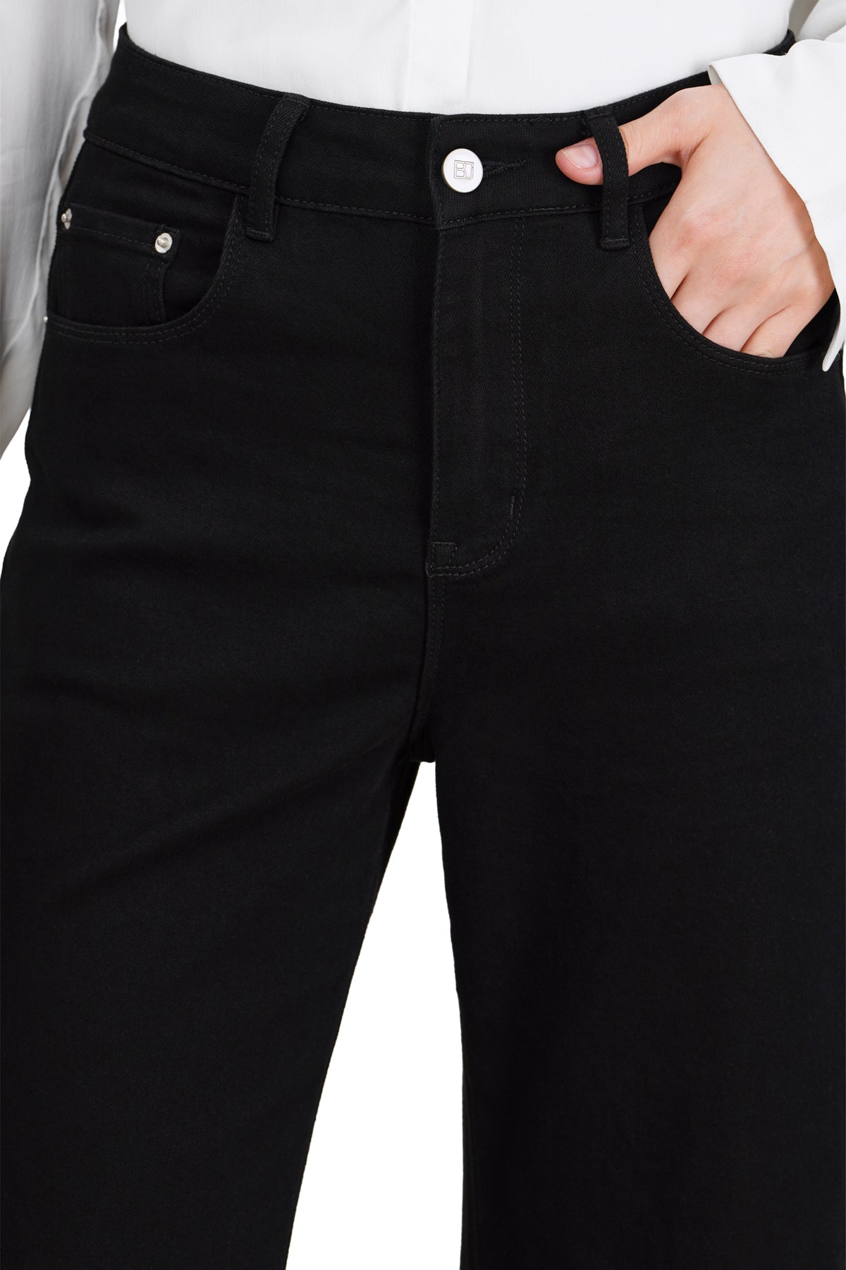 Meadow Denim Pants - Black