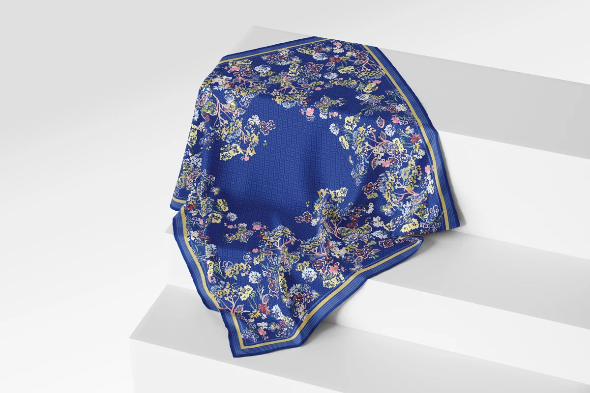 Metanoia Scarf - Blue Monarch
