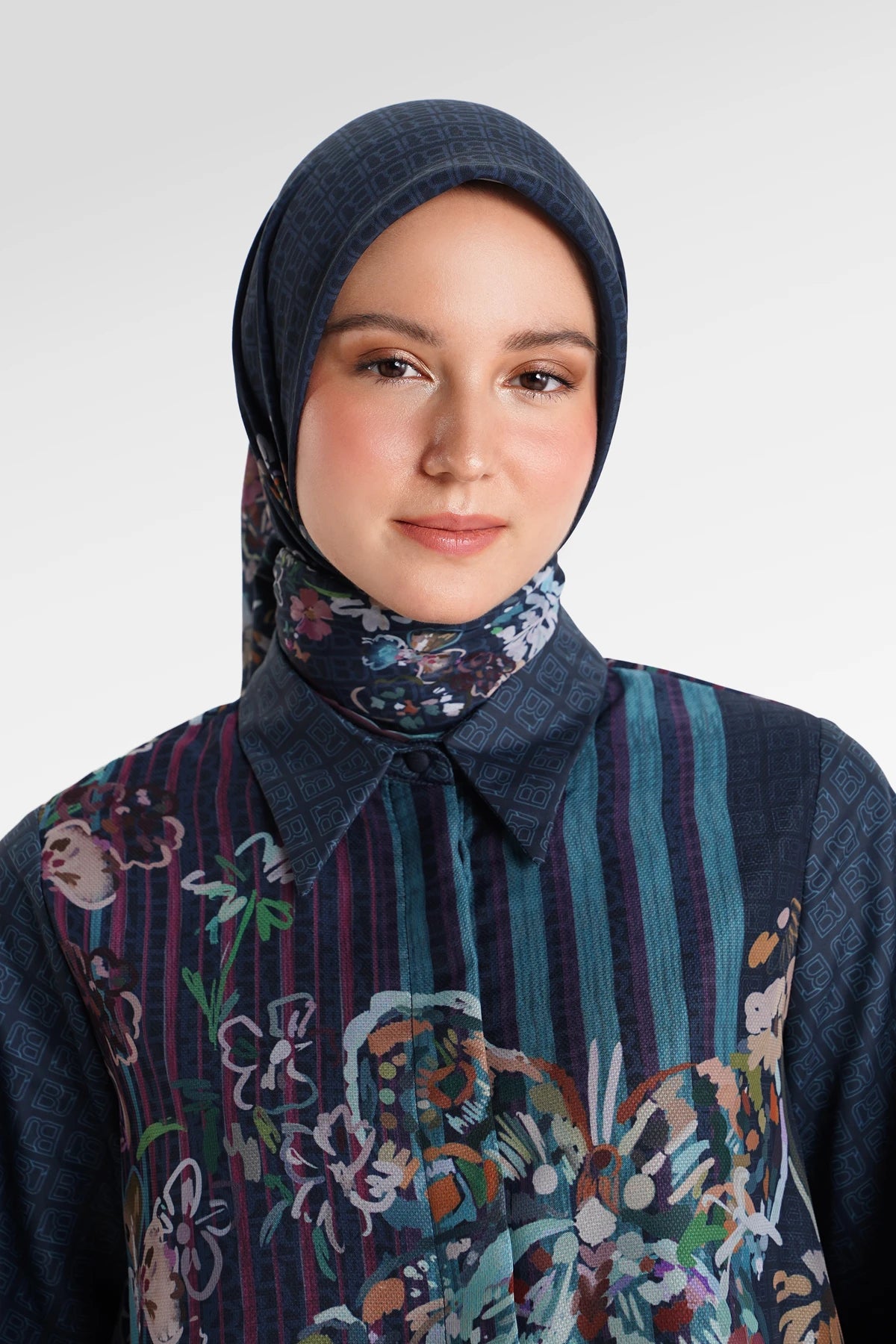 Metanoia Scarf - Blue Morpho