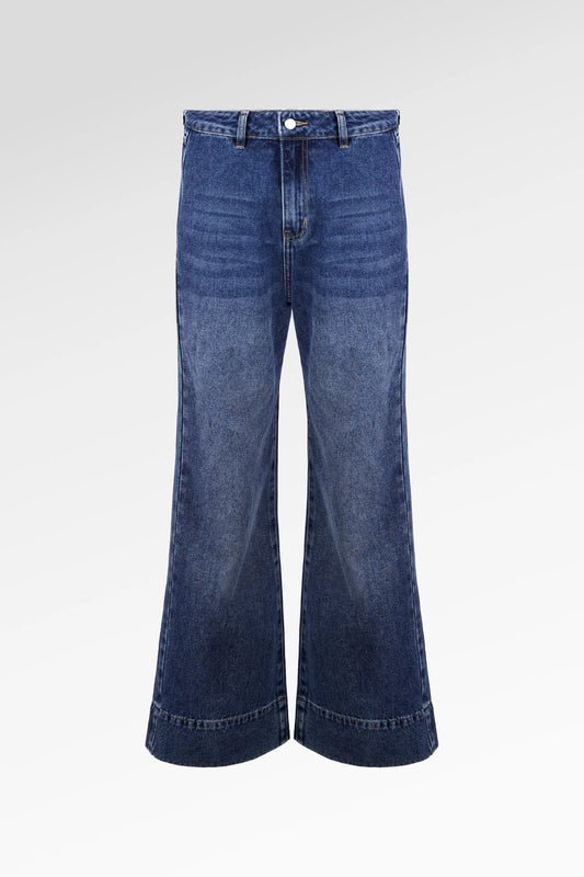 Mia Denim Pants - Blue