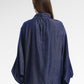 Millie Oversize Blouse - Navy