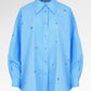 Mireya Beads Shirt - Blue