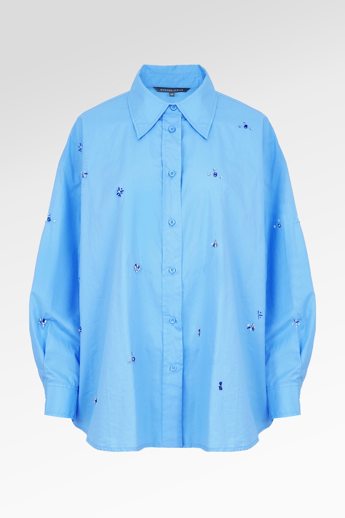 Mireya Beads Shirt - Blue