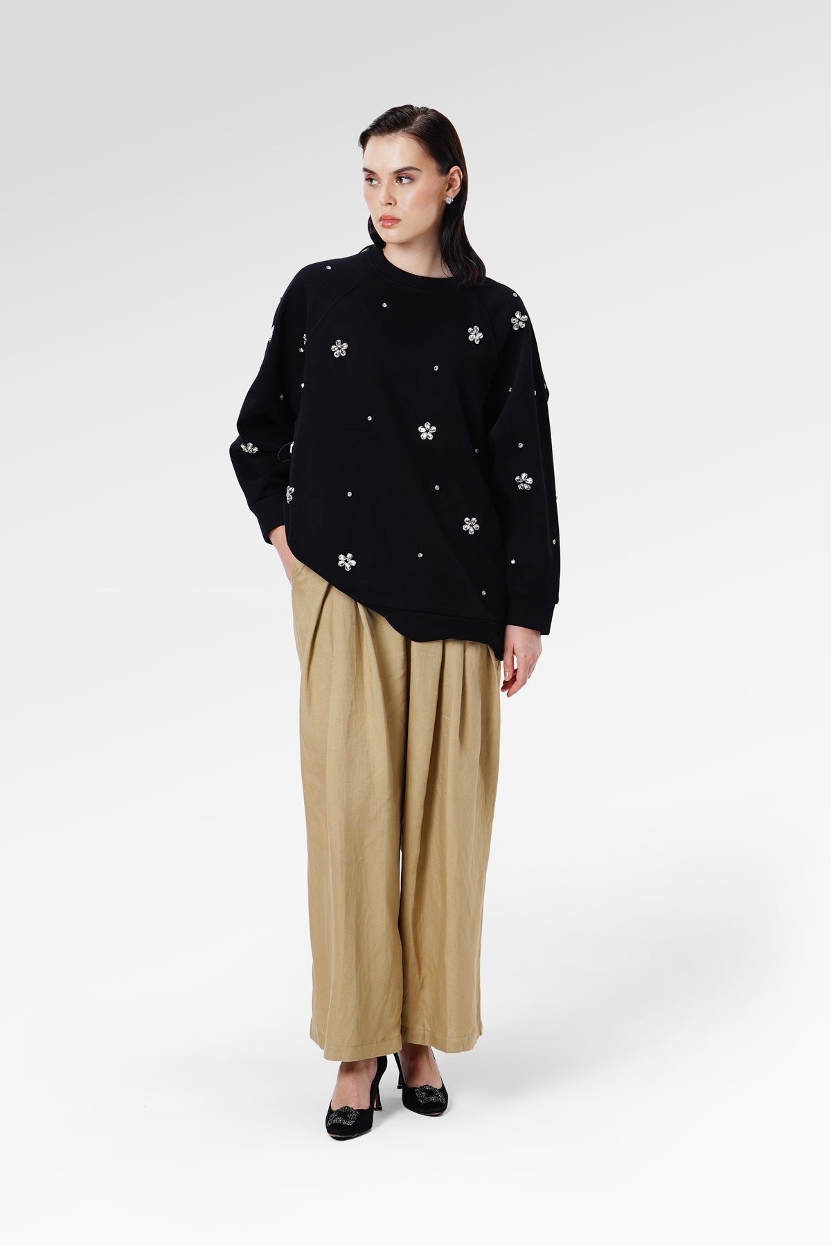 Monna Sweatshirt - Black