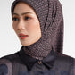 Mono Diagonal Scarf - Black Choco
