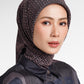Mono Diagonal Scarf - Black Choco