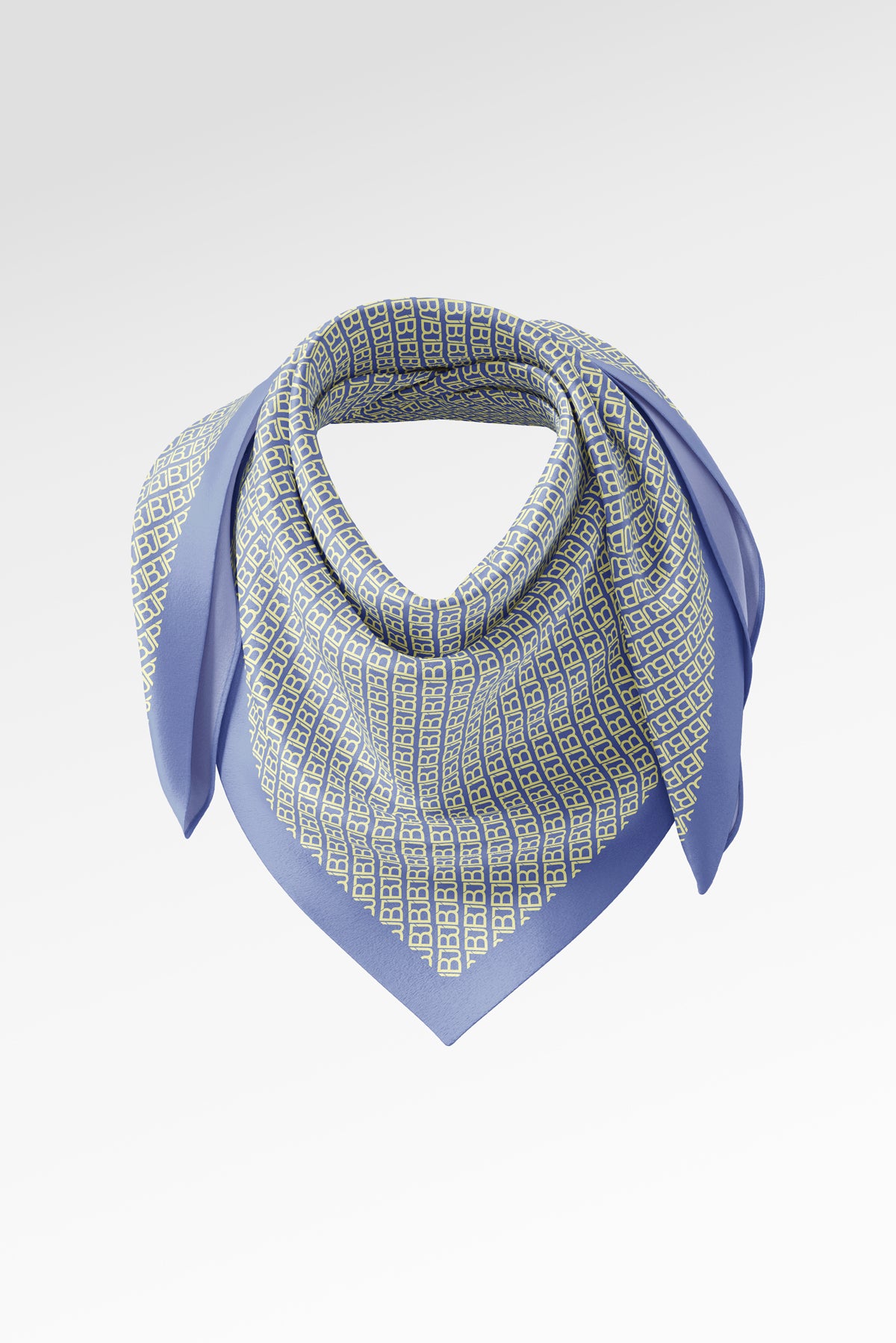 Mono Diagonal Scarf - Placid Blue