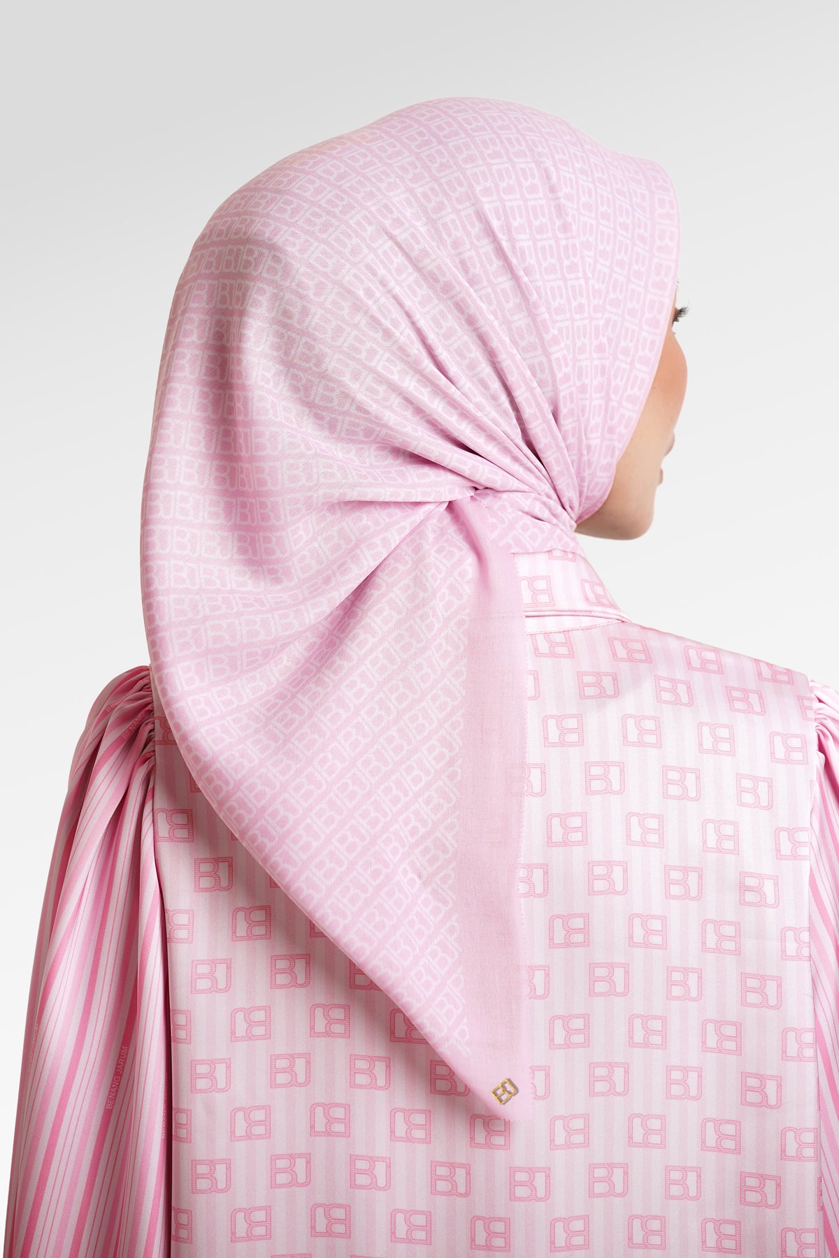 Mono Diagonal Scarf - Sorbet