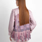 Mono Multilogo Back Pleated Shirt - Riviera