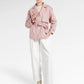Mono Puzzle Jacquard Denim Outer - Pink