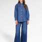 Mono Puzzle Jacquard Denim Shirt - Medium