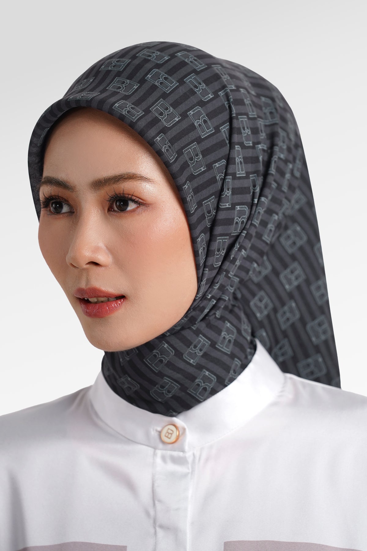 Mono Stripes Scarf - Cookies And Cream
