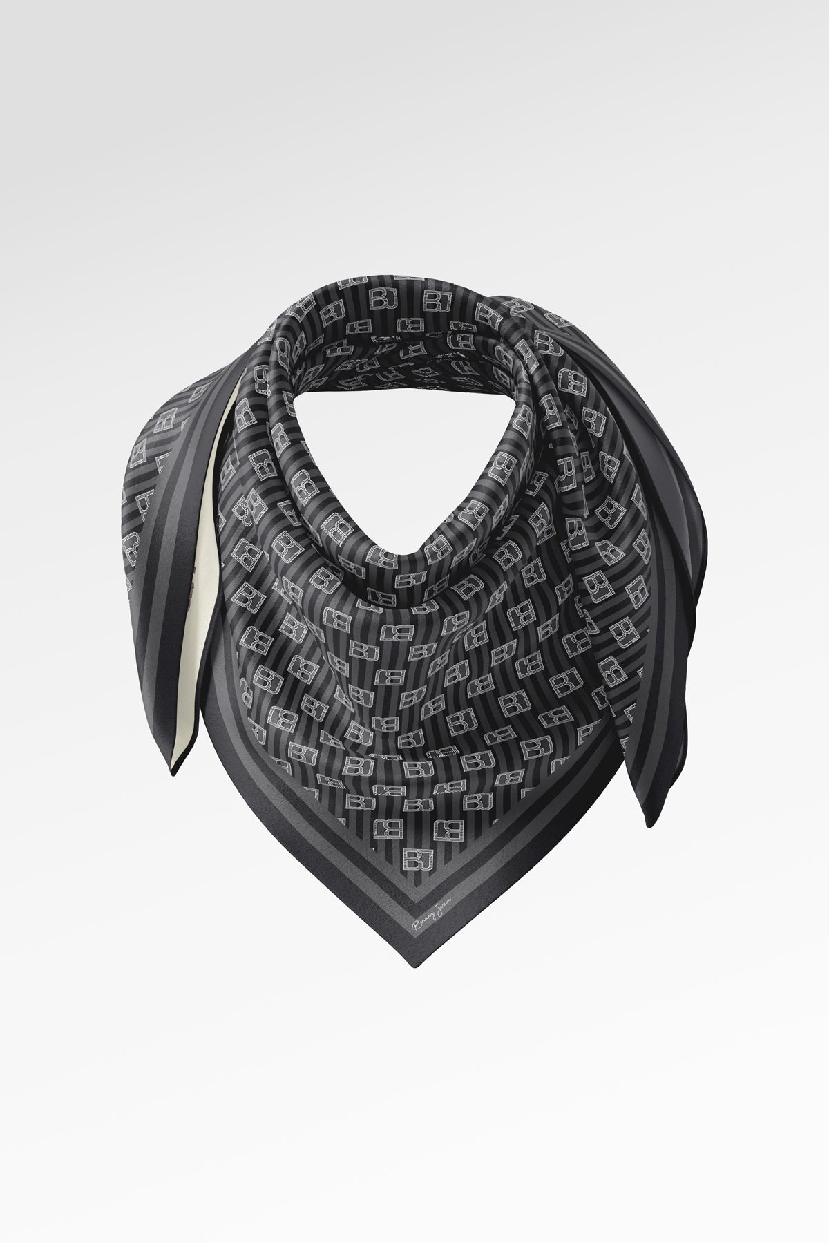 Mono Stripes Scarf - Cookies And Cream