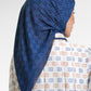 Mono Stripes Scarf - Ocean