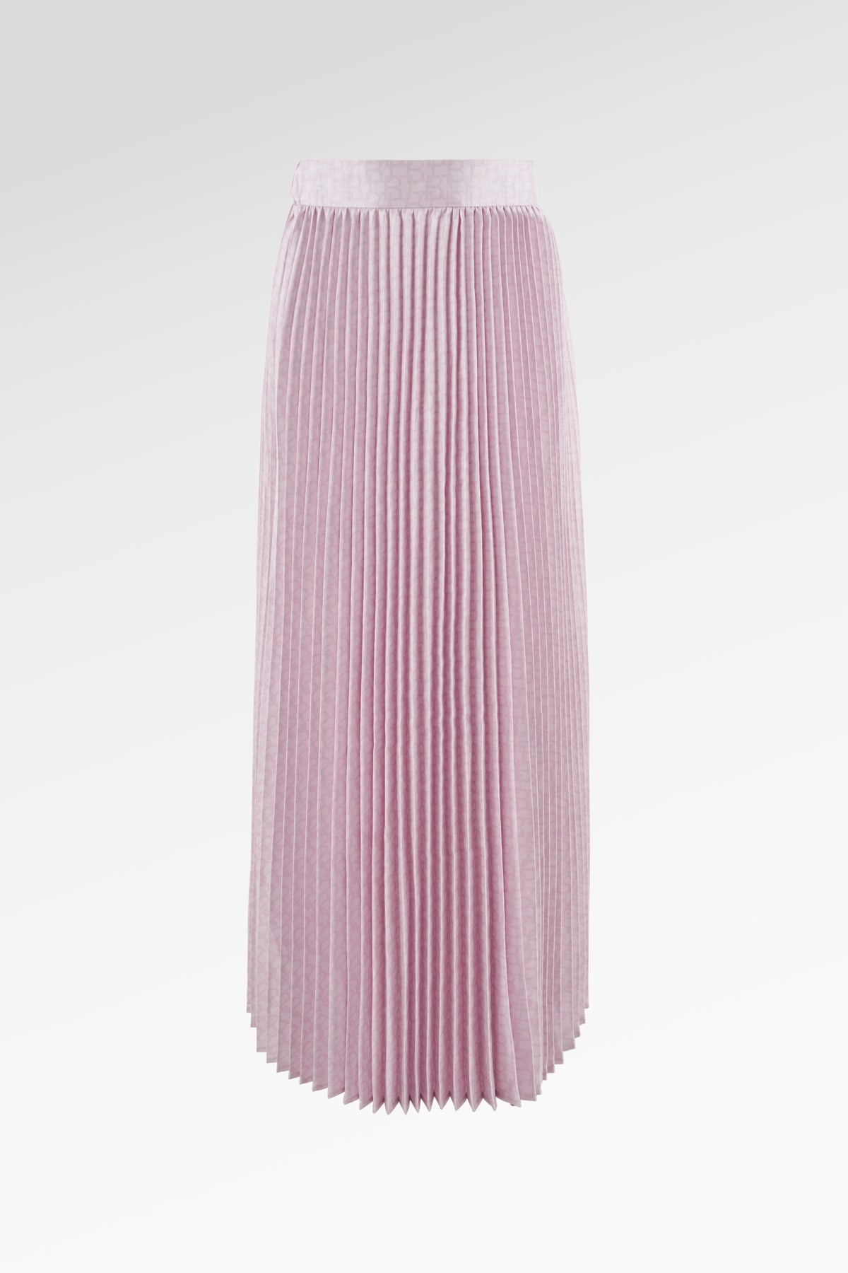Monogram Pleated Skirt - Blossom