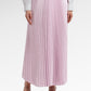 Monogram Pleated Skirt - Blossom