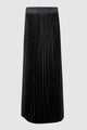 Monogram Pleated Skirt - Dark Viola
