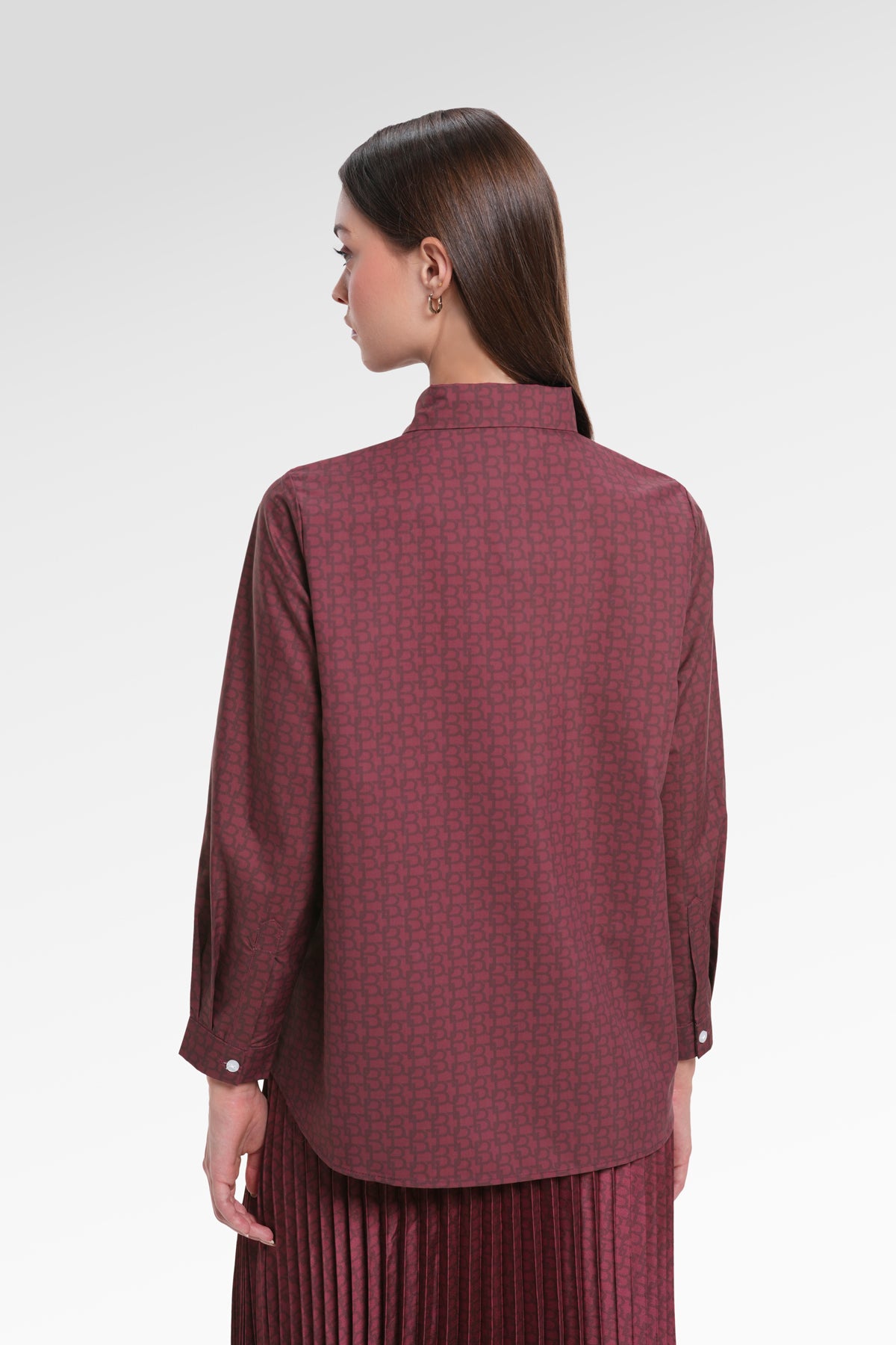 Monogram Polo Shirt - Red Tide