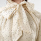 Myla Polka Blouse - Ivory