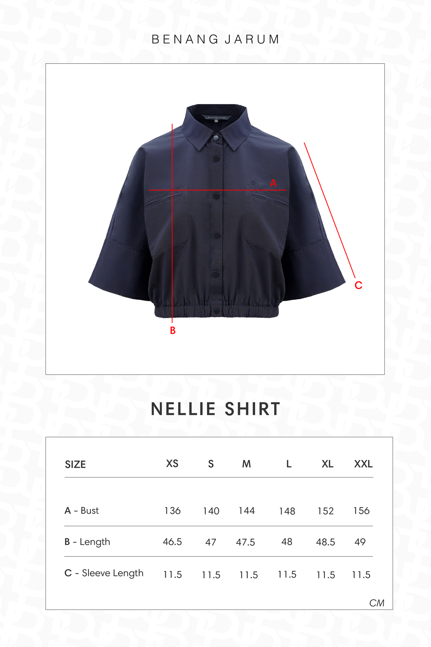 Nellie Shirt - Navy