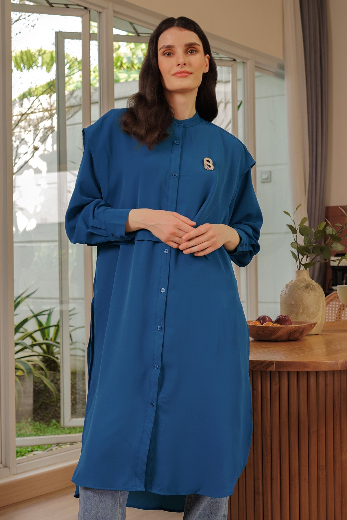 Nirana Tunic - Blue