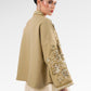 Nadine Embroidery Outer - Coffee