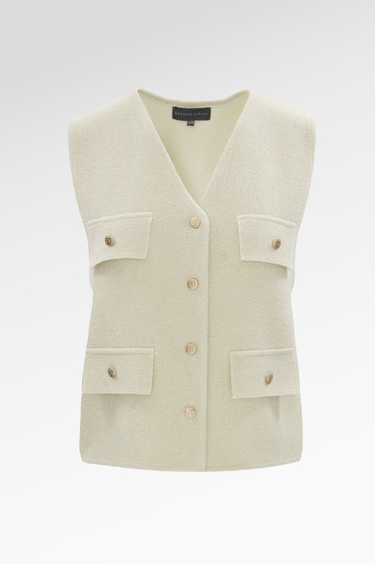 Nancy Vest - Cannoli Cream