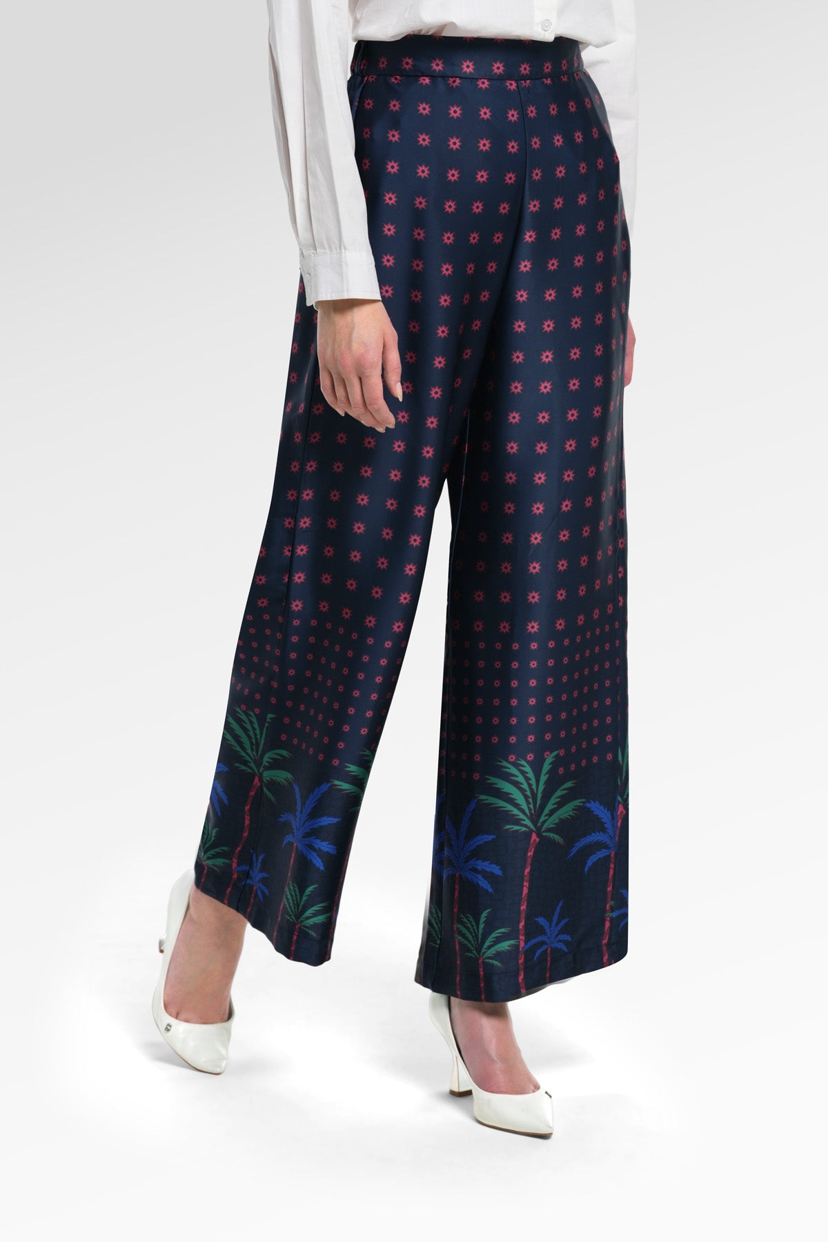 Nauticagram Cullote Pants - Ocean