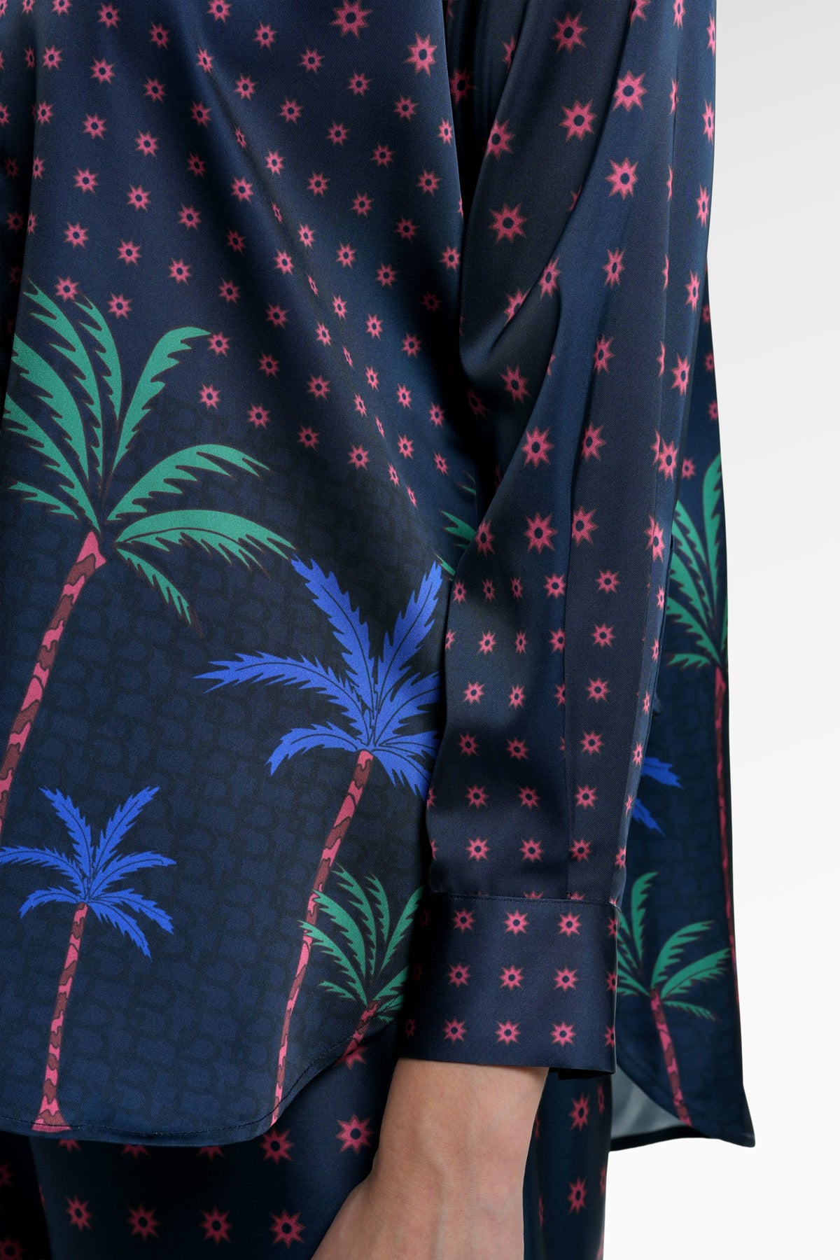 Nauticagram Godet Shirt - Ocean