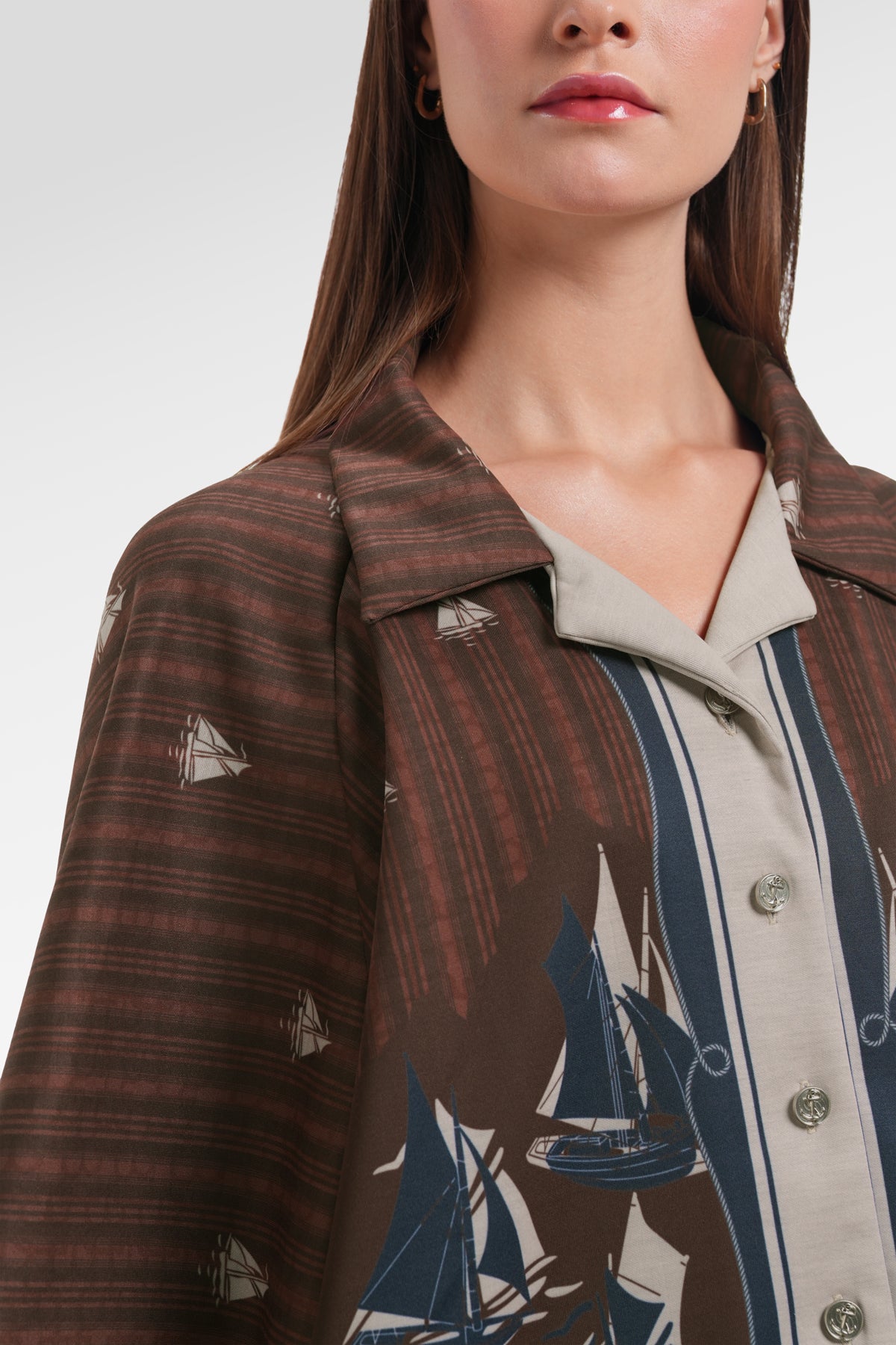 Nauticagram Outer - Terracotta