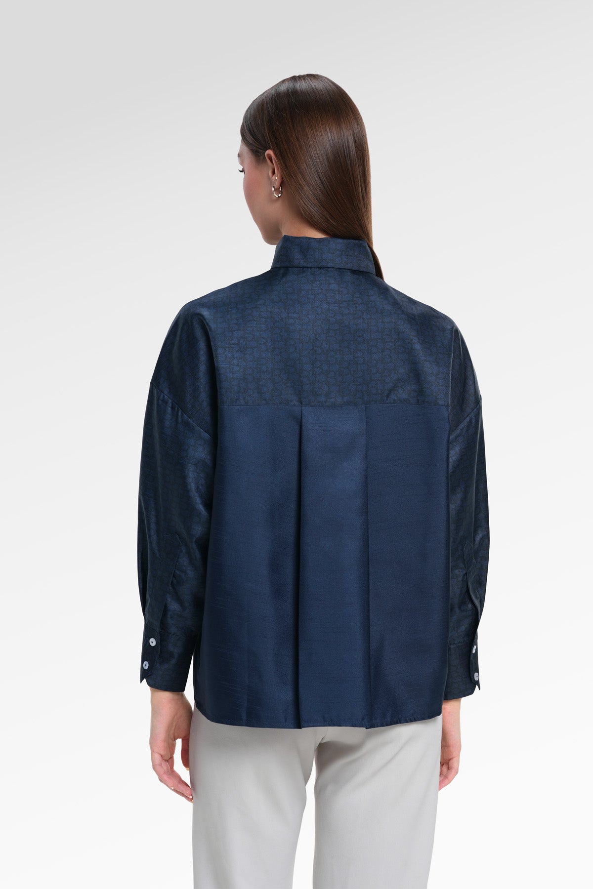 Nauticagram Oversized Shirt - Ocean