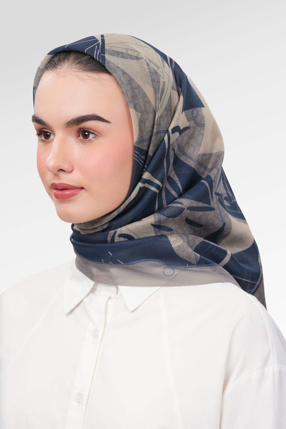 Nauticagram Scarf - Anchor